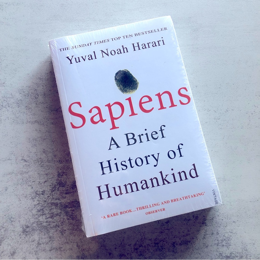 Sapiens: A Brief History of Humankind Paperback Book
